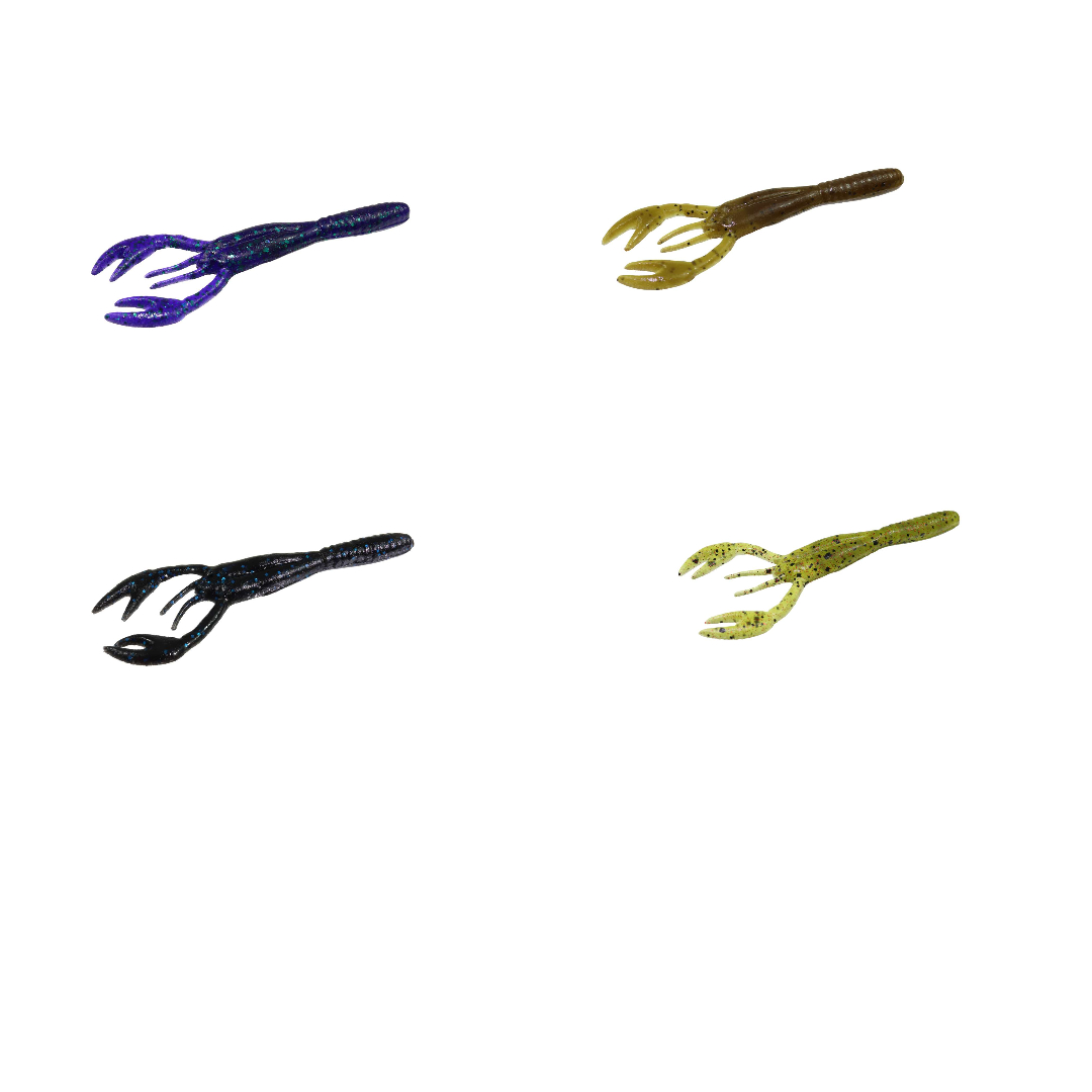 Zoom Cross Craw Bait Soft Plastic 4" 14pk - Picture 3 of 9