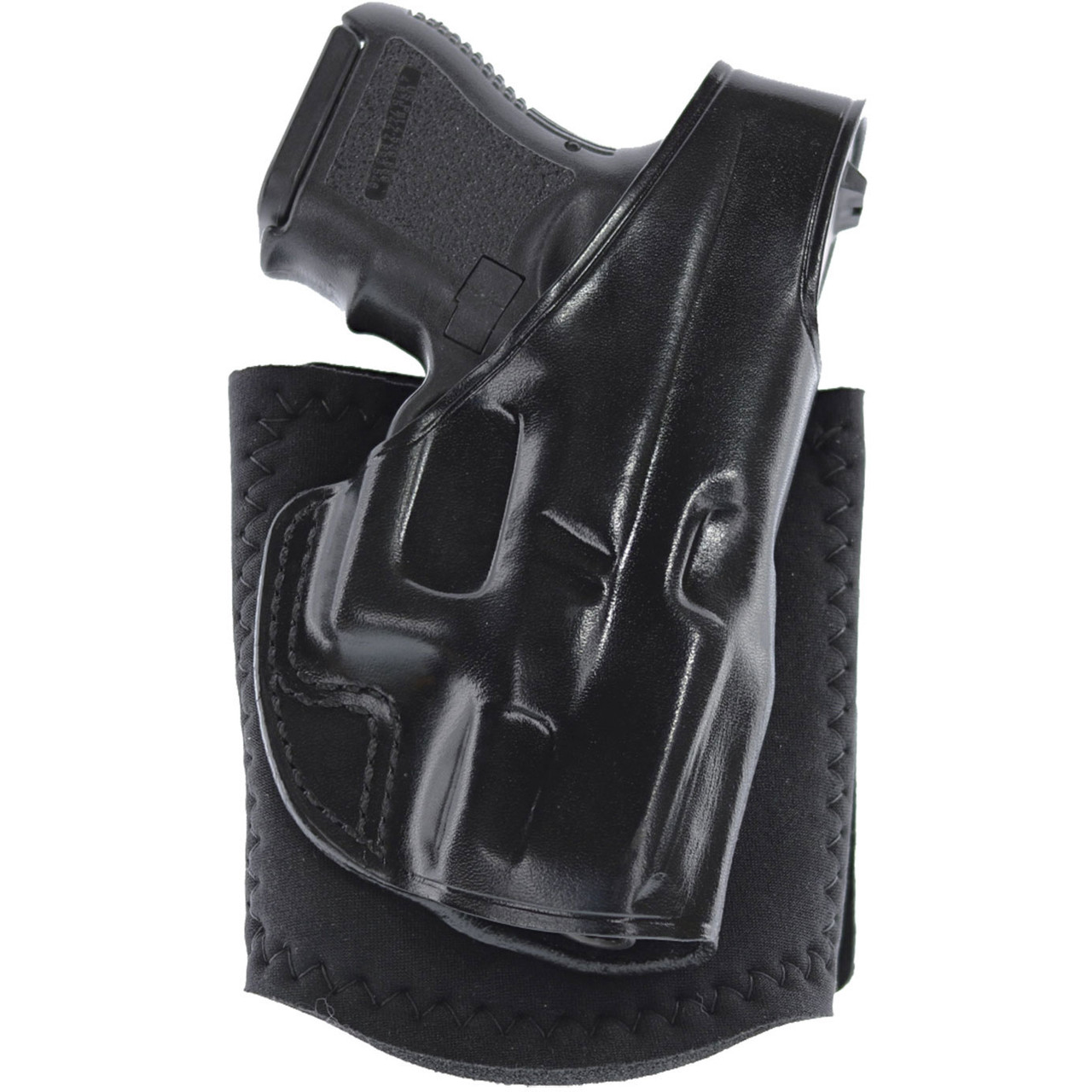 Galco Ankle Glove (Ankle Holster) For Glock 26 Gen 3-5, 27 Gen 3-5, 33 Black - Picture 12 of 12