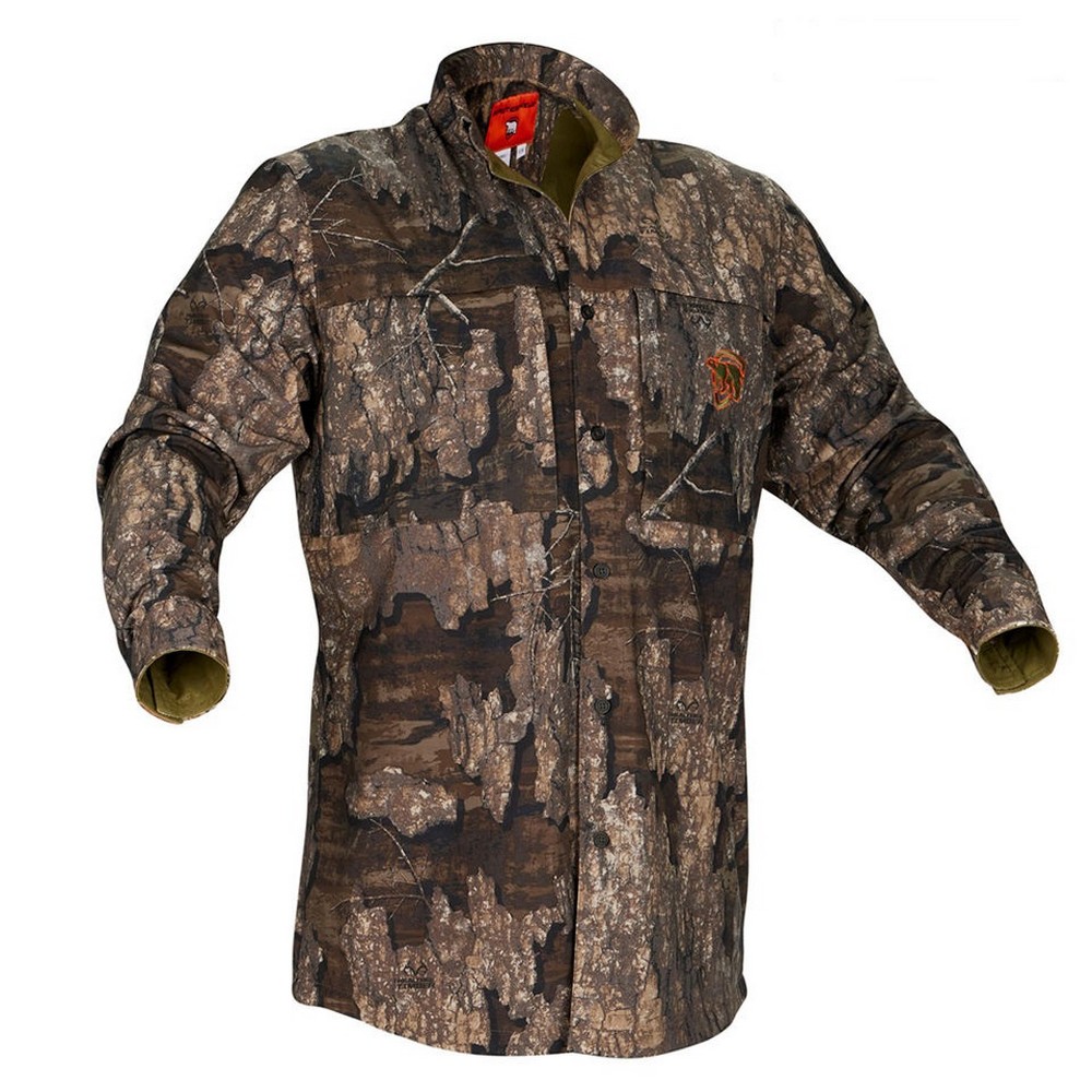 Arctic Shield Trek Button-Up Shirt Realtree Timber Camo - Picture 3 of 7