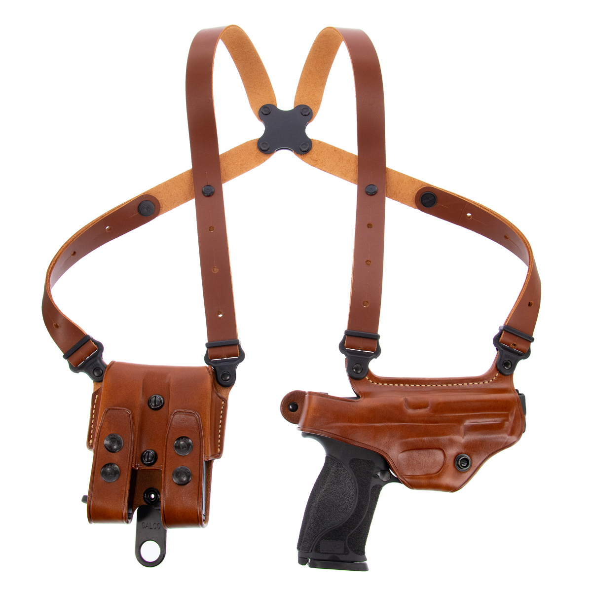 整備済 GALCO THE COP LOT HOLSTER 革製ホルスター Galco Gunleather Galco Miami Classic Shoulder System for
