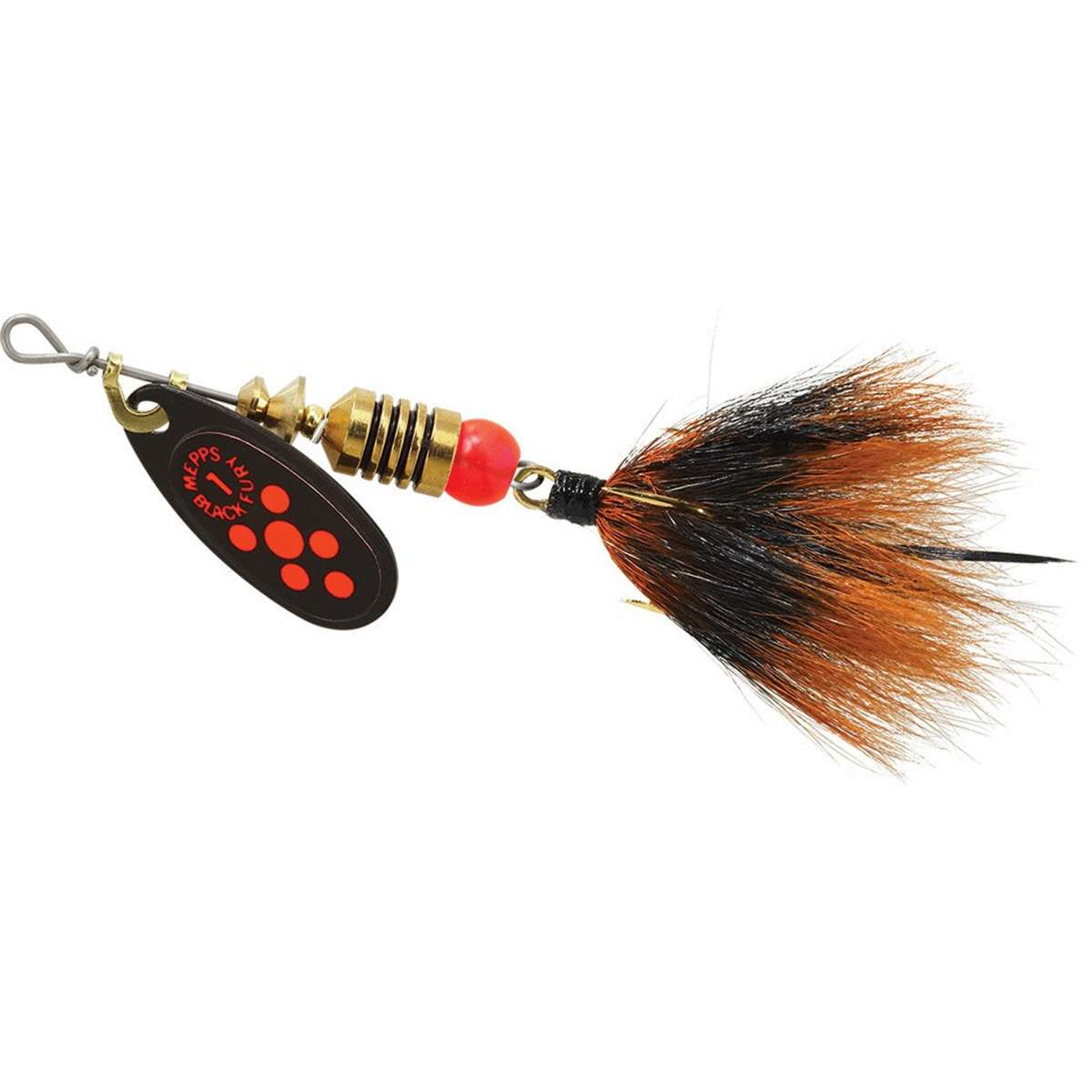 Mepps Black Fury Dressed Spinnerbait Treble Hook - Picture 3 of 5
