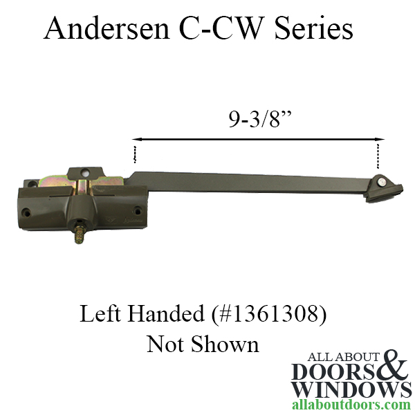 Andersen Window - Perma-Shield Casement Operator, Wood, Single Arm, PSC, Strai