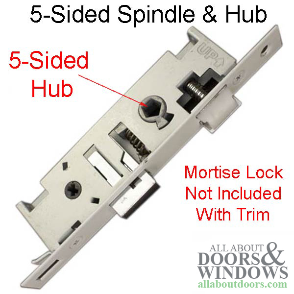 Larson QuickFit 5 Sided Spindle Mortise Lock Body NO Trim Choose Color - Picture 4 of 26