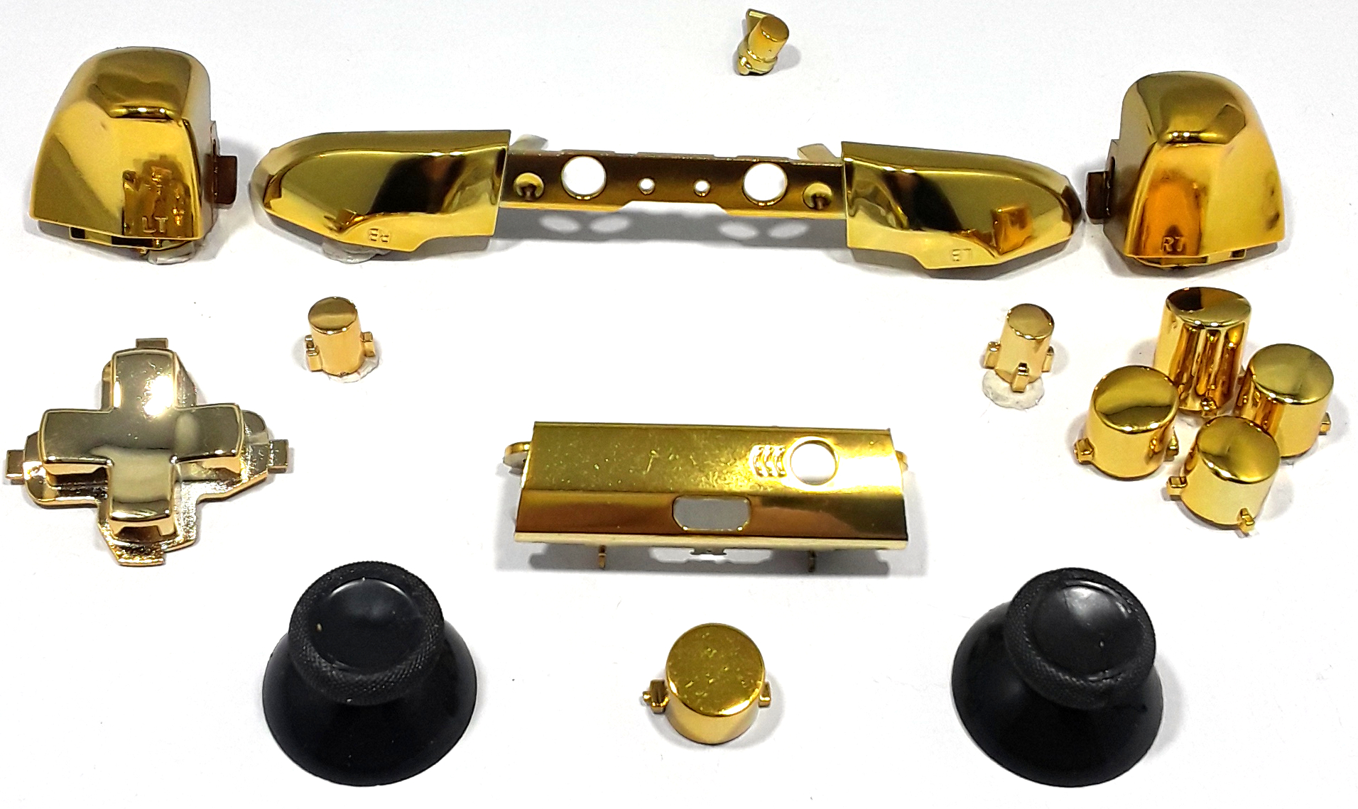 Chrome Button Set For Xbox One S Controllers - Picture 13 of 13
