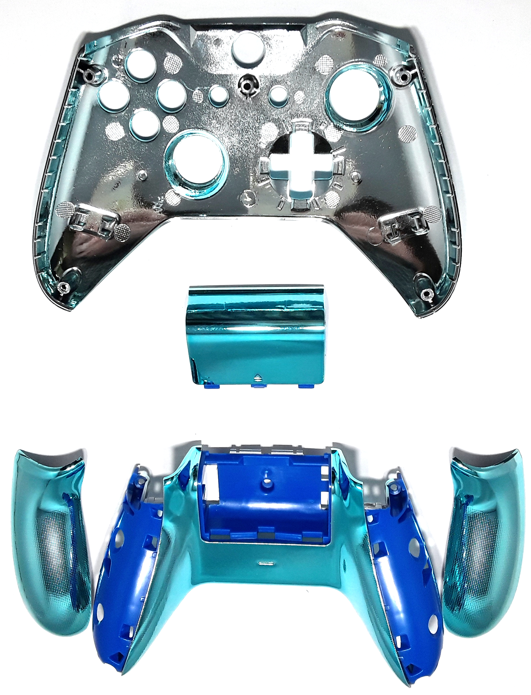 Chrome Controller Shell For Xbox One Slim Controllers - Chrome - Picture 13 of 15