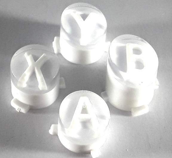 Set di pulsanti ABXY in plastica per controller Xbox One - Foto 7 di 21