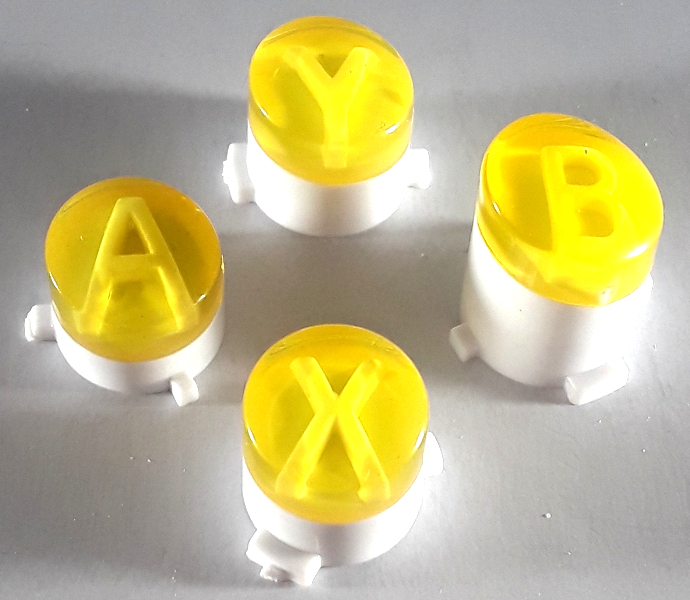 Set di pulsanti ABXY in plastica per controller Xbox One - Foto 15 di 21