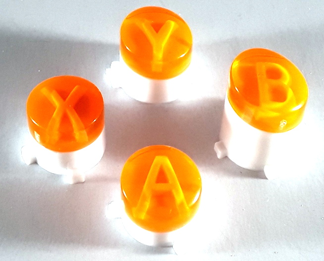 Set di pulsanti ABXY in plastica per controller Xbox One - Foto 21 di 21
