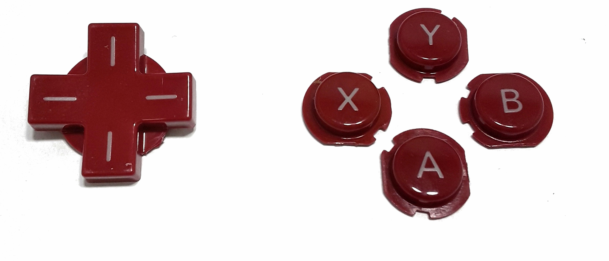 Original Pull ABXY D-pad Cross button set for the Nintendo 3DS - Picture 9 of 14