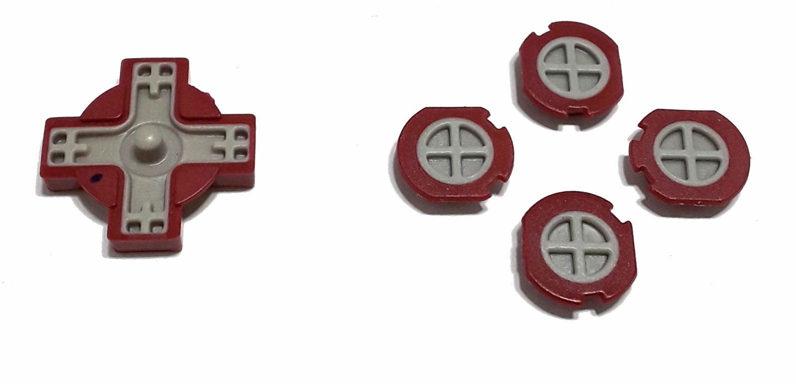 Original Pull ABXY D-pad Cross button set for the Nintendo 3DS - Picture 10 of 14