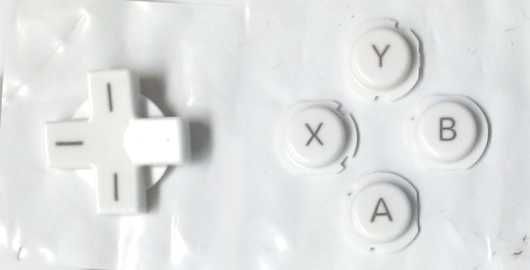 Original Pull ABXY D-pad Cross button set for the Nintendo 3DS - Picture 11 of 14