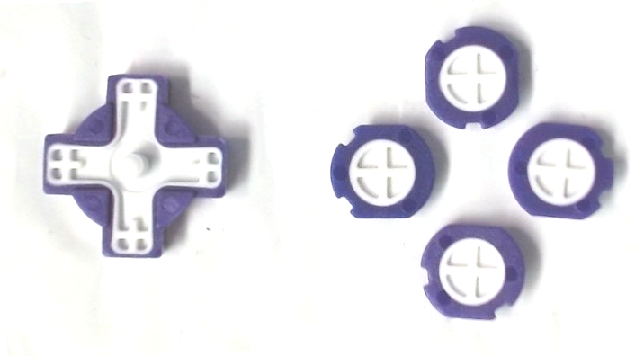 Original Pull ABXY D-pad Cross button set for the Nintendo 3DS - Picture 14 of 14