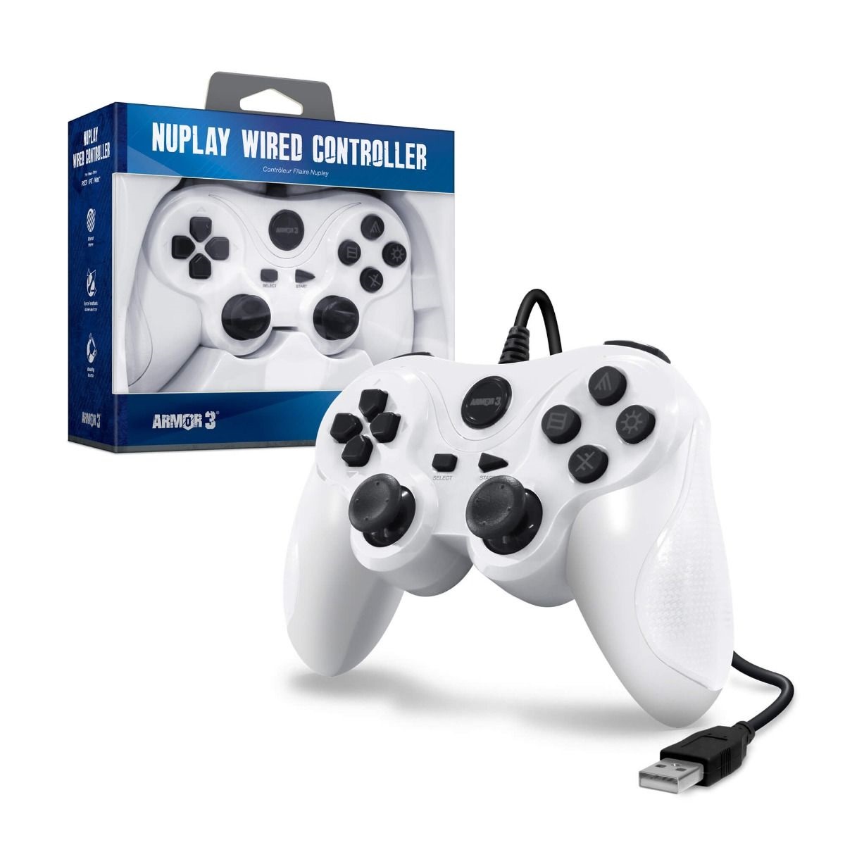 Armor3 NuPlay Wired Game Controller For the Playstation 3 - Picture 7 of 11