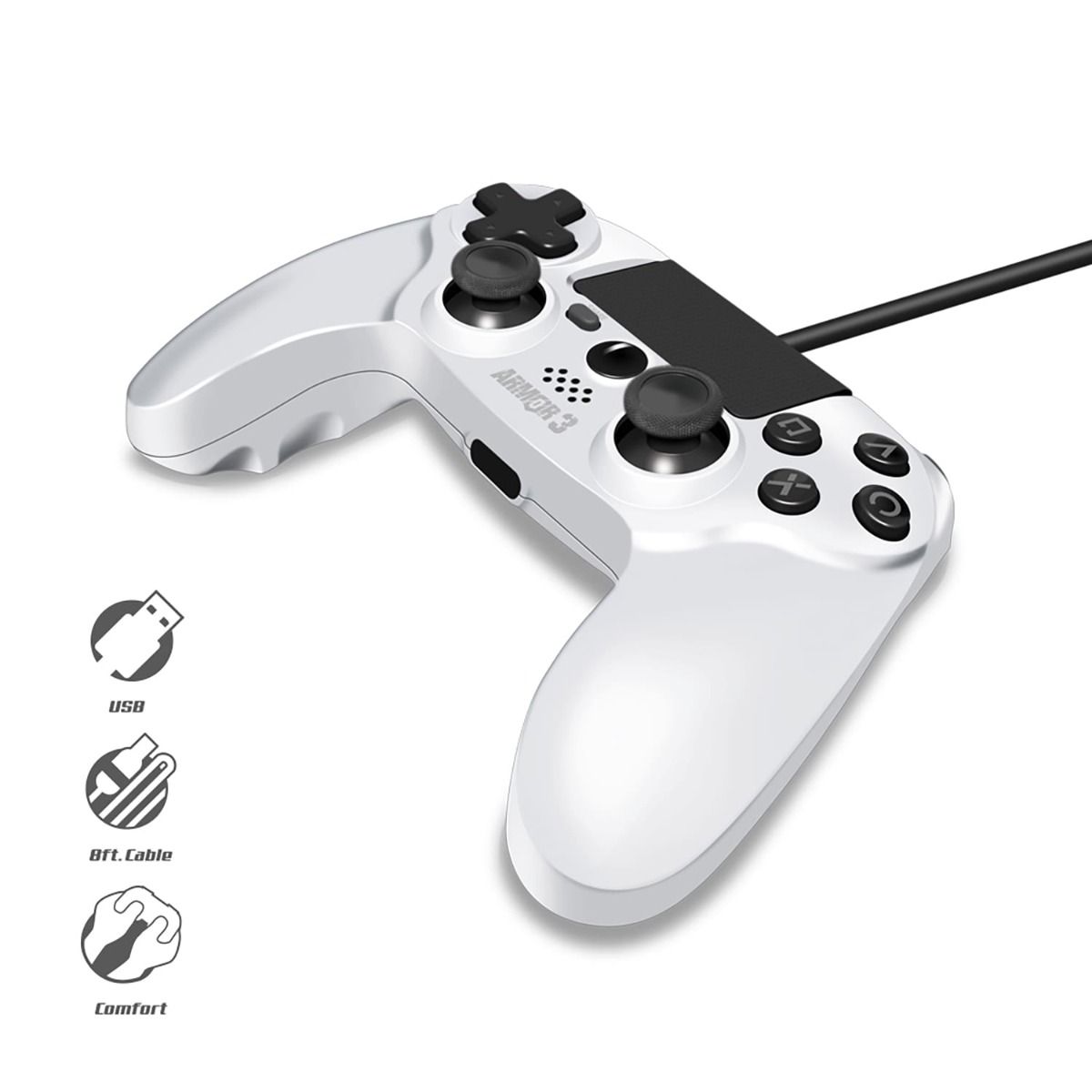 Armor3 Wired Game Controller for PS4/ PC/ Mac eBay