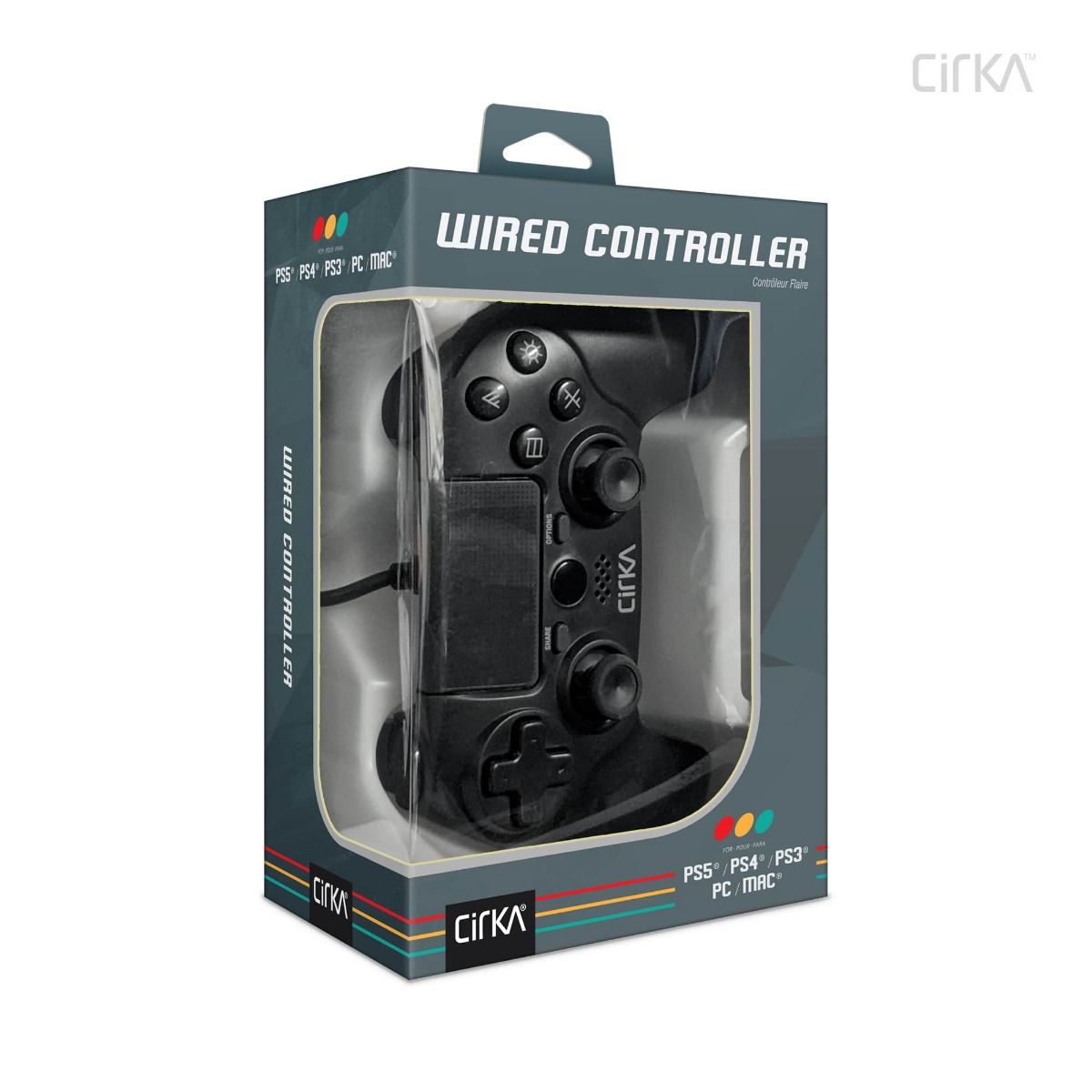 Controlador de juegos con cable CIRKA para PS4/PC/MAC - Imagen 10 de 10