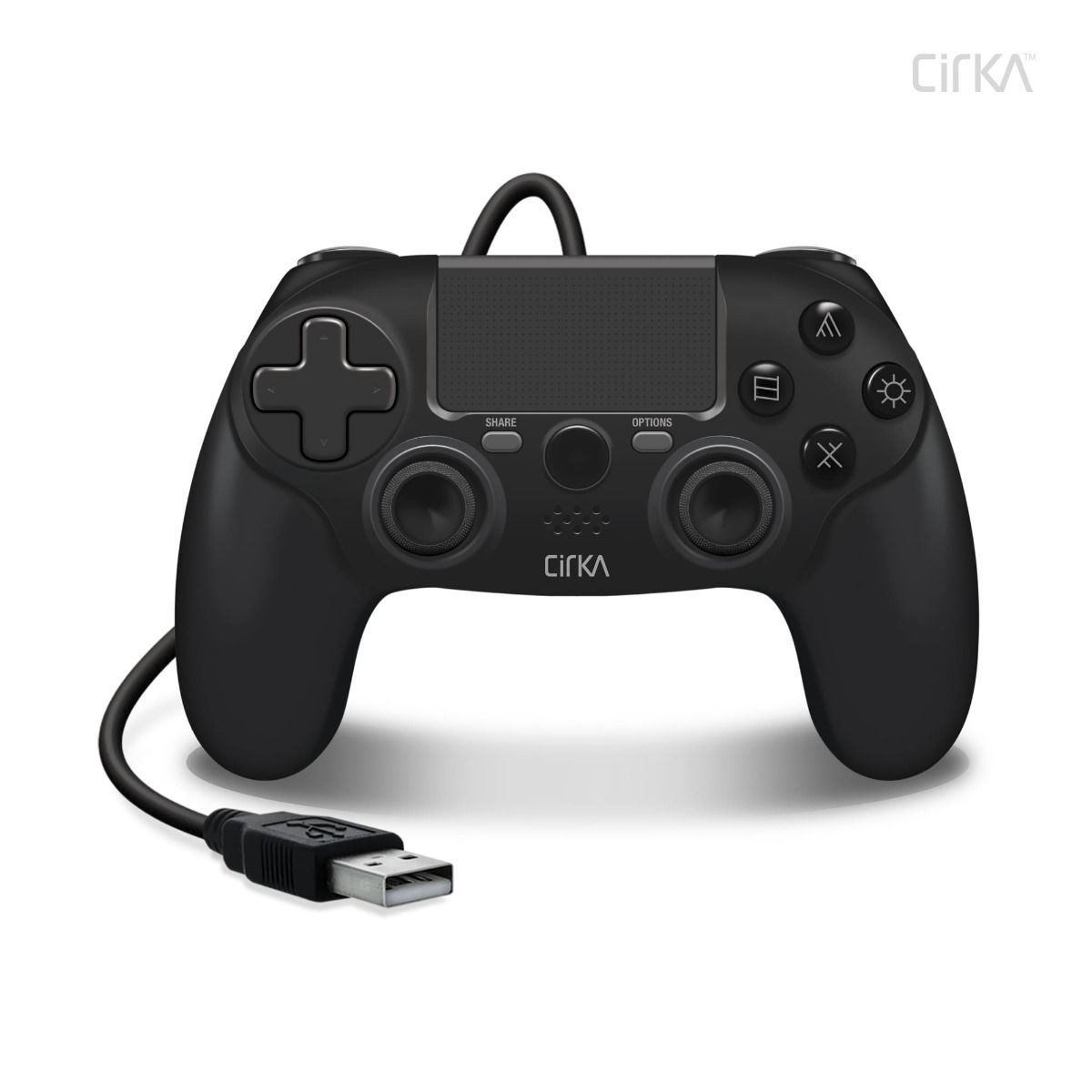 Controlador de juegos con cable CIRKA para PS4/PC/MAC - Imagen 8 de 10