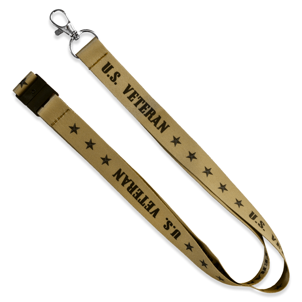 PinMart's U. S. Military Veteran Lanyard Green - Picture 4 of 4