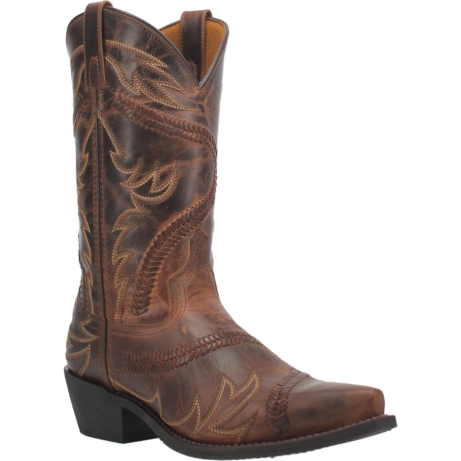 スライドシェイプ Laredo Mens Jag Tan Snip Toe Boots 68425 | eBay
