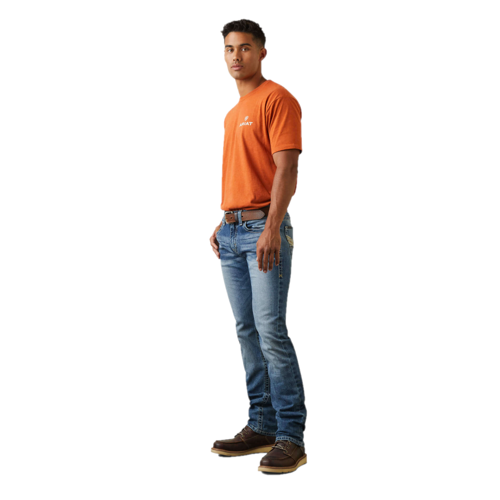 Ariat&reg; Men's M8 Modern Medium Wash Slim Leg Jeans 10043185