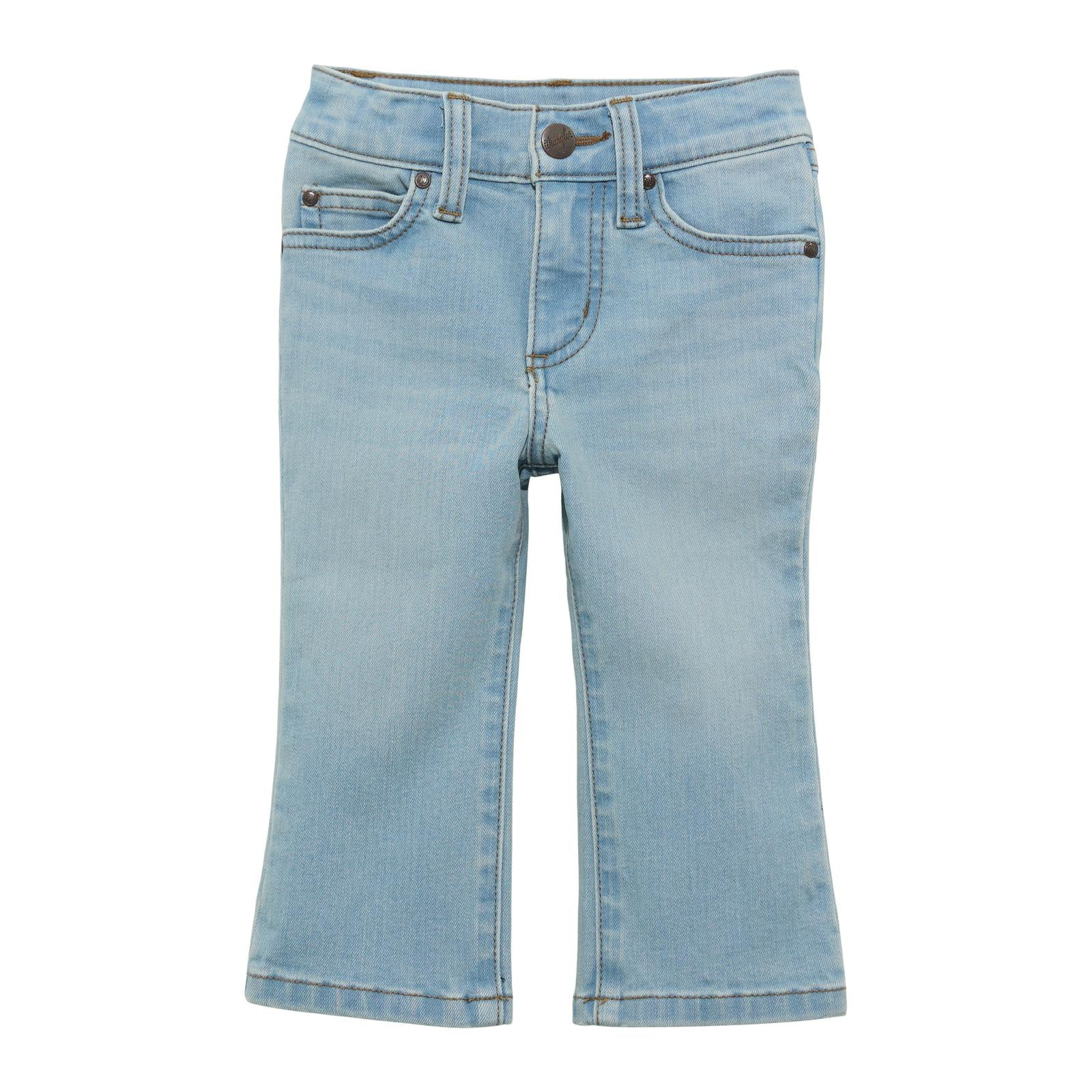 Wrangler Baby Boy's Beach Light Wash Denim Western Jean 112365679 - Picture 4 of 20