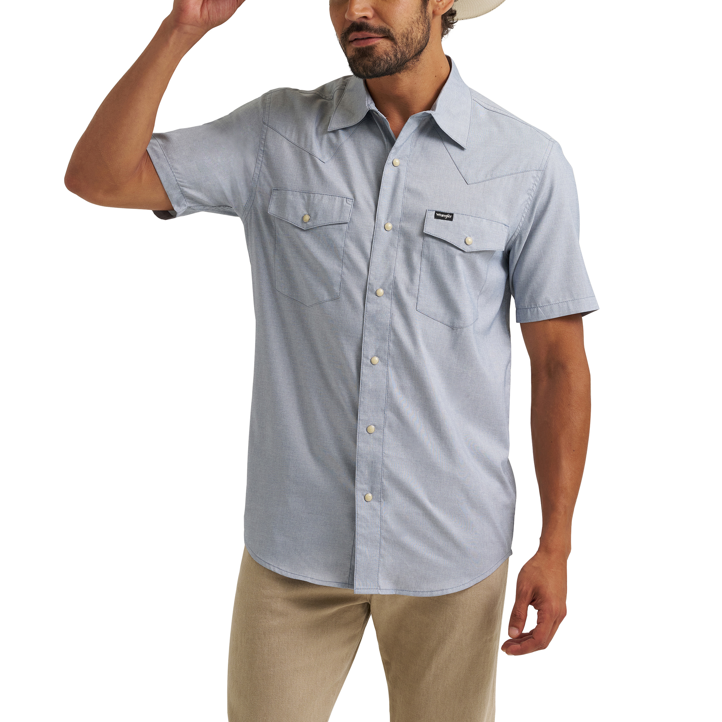 Wrangler X ATG Men’s Drover Bering Sea Utility Snap Shirt 112375154