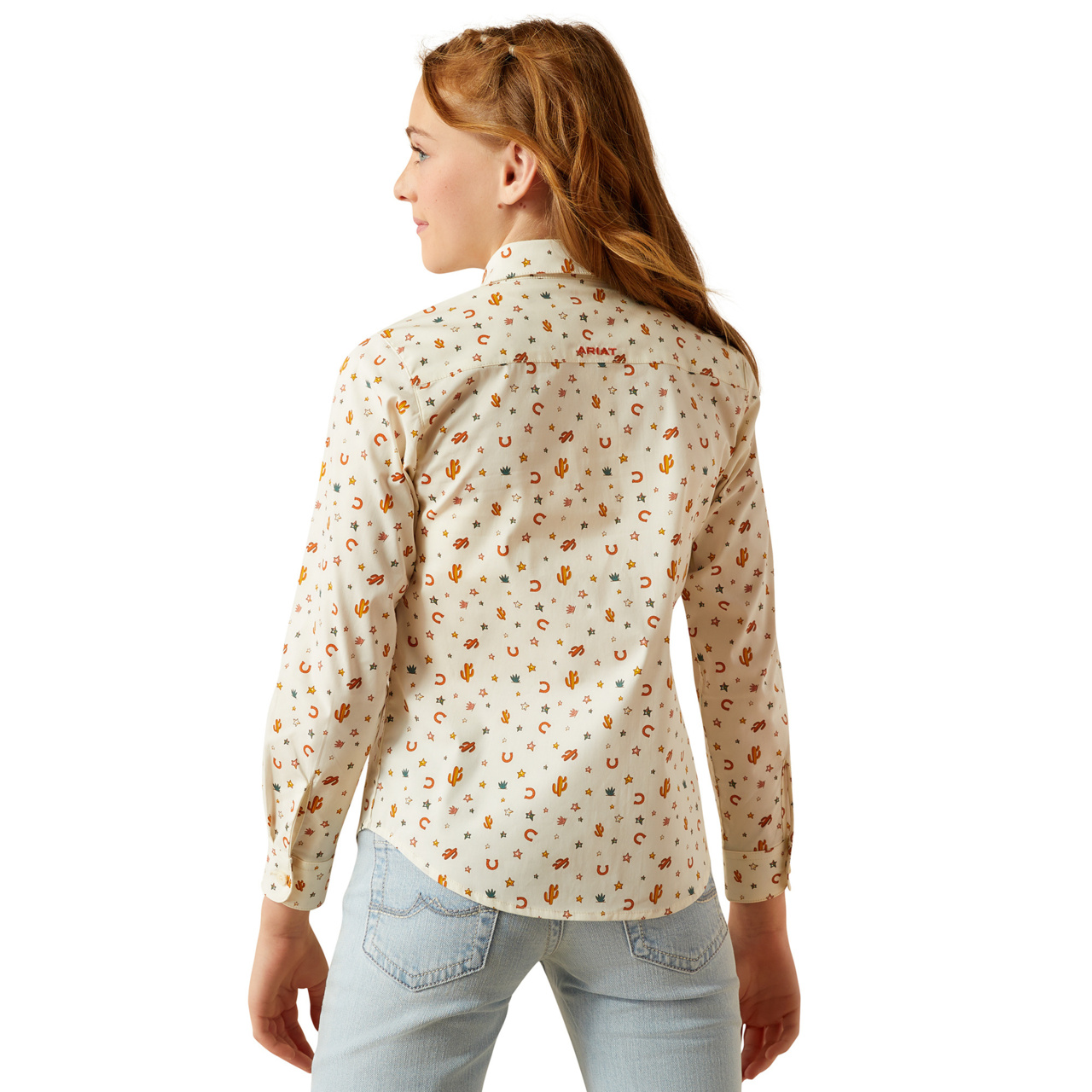 Ariat Youth Girls Team Kirby Shirt 10058851 - Picture 7 of 35