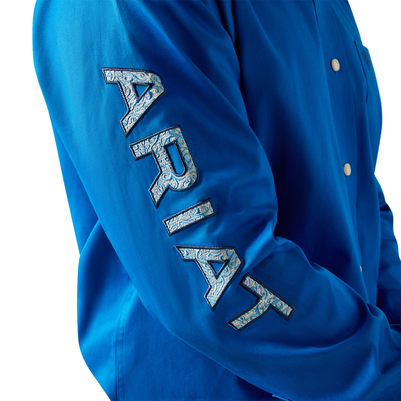 Ariat Men's Team Logo Twill Classic Fit Shirt 10055237 - Picture 7 of 40