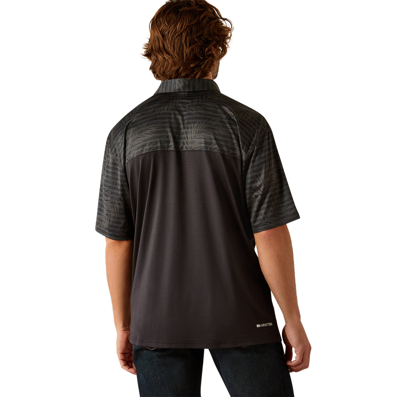 Ariat Herren Poloshirt Charger 2.0 Color Block schwarz 10055071 - Bild 7 von 30