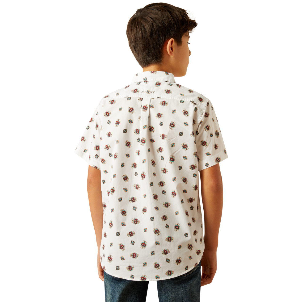 Ariat Youth Boys Westscott Classic Fit Shirt 10058722 - Picture 7 of 30