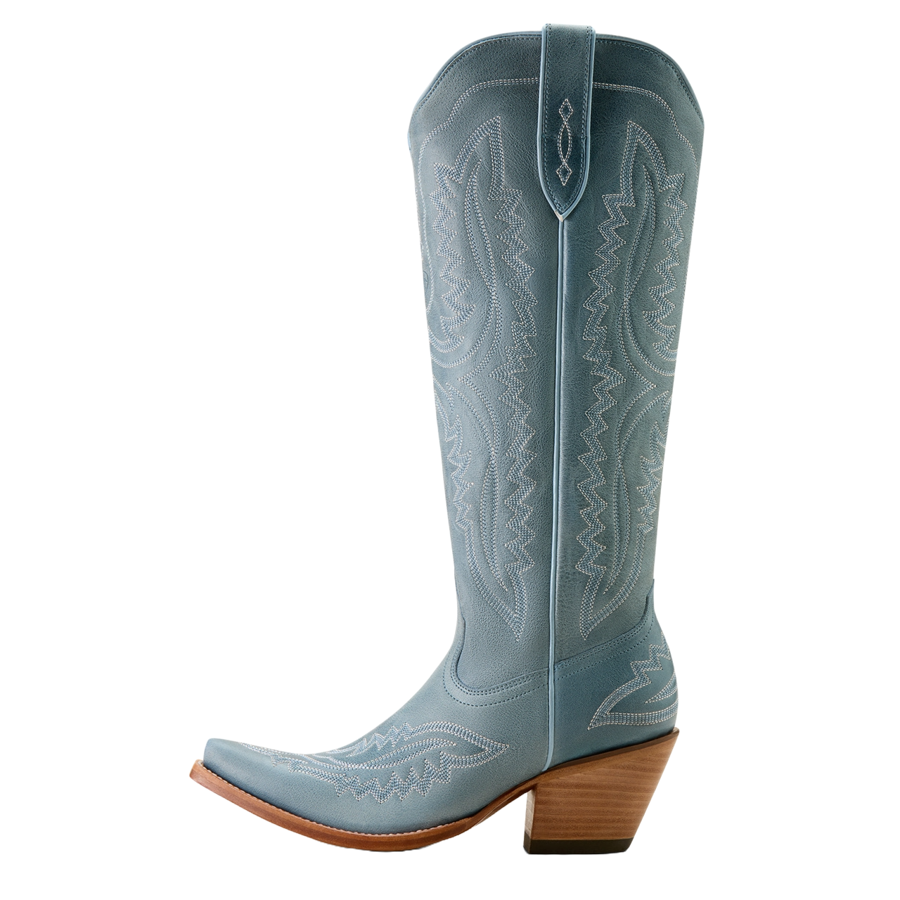 Ariat Ladies Casanova X Toe Vintage Denim Tall Western Boots 10064079 - Picture 10 of 72