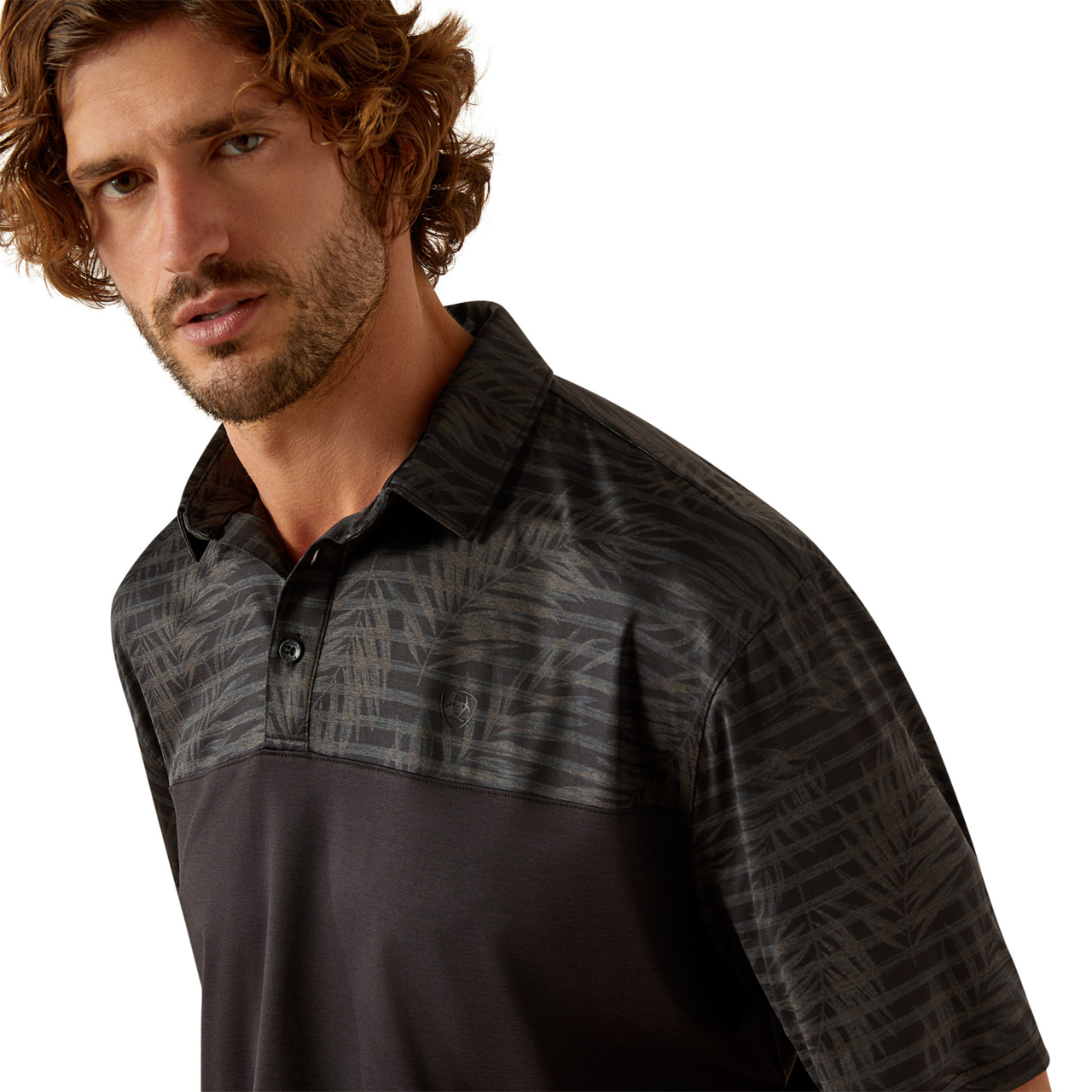 Ariat Herren Poloshirt Charger 2.0 Color Block schwarz 10055071 - Bild 8 von 30