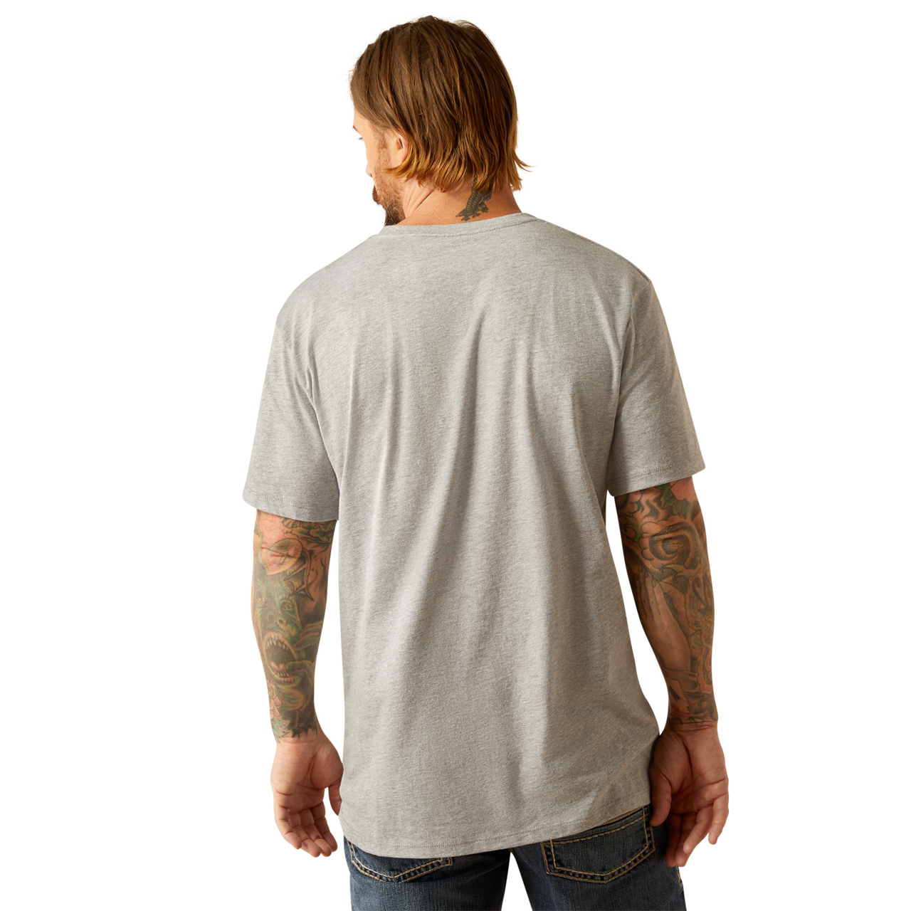 Ariat Men's Long Live Freedom T-Shirt 10054839 - Picture 6 of 28