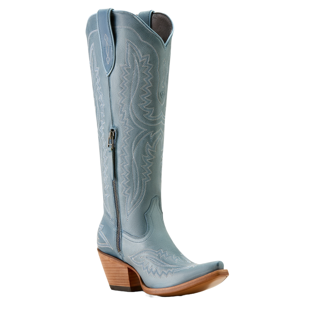 Ariat Ladies Casanova X Toe Vintage Denim Tall Western Boots 10064079 - Picture 7 of 72