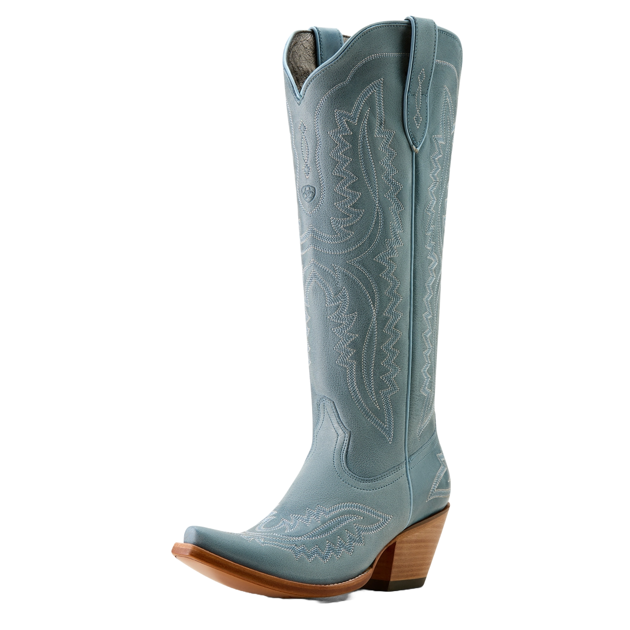 Ariat Ladies Casanova X Toe Vintage Denim Tall Western Boots 10064079 - Picture 9 of 72
