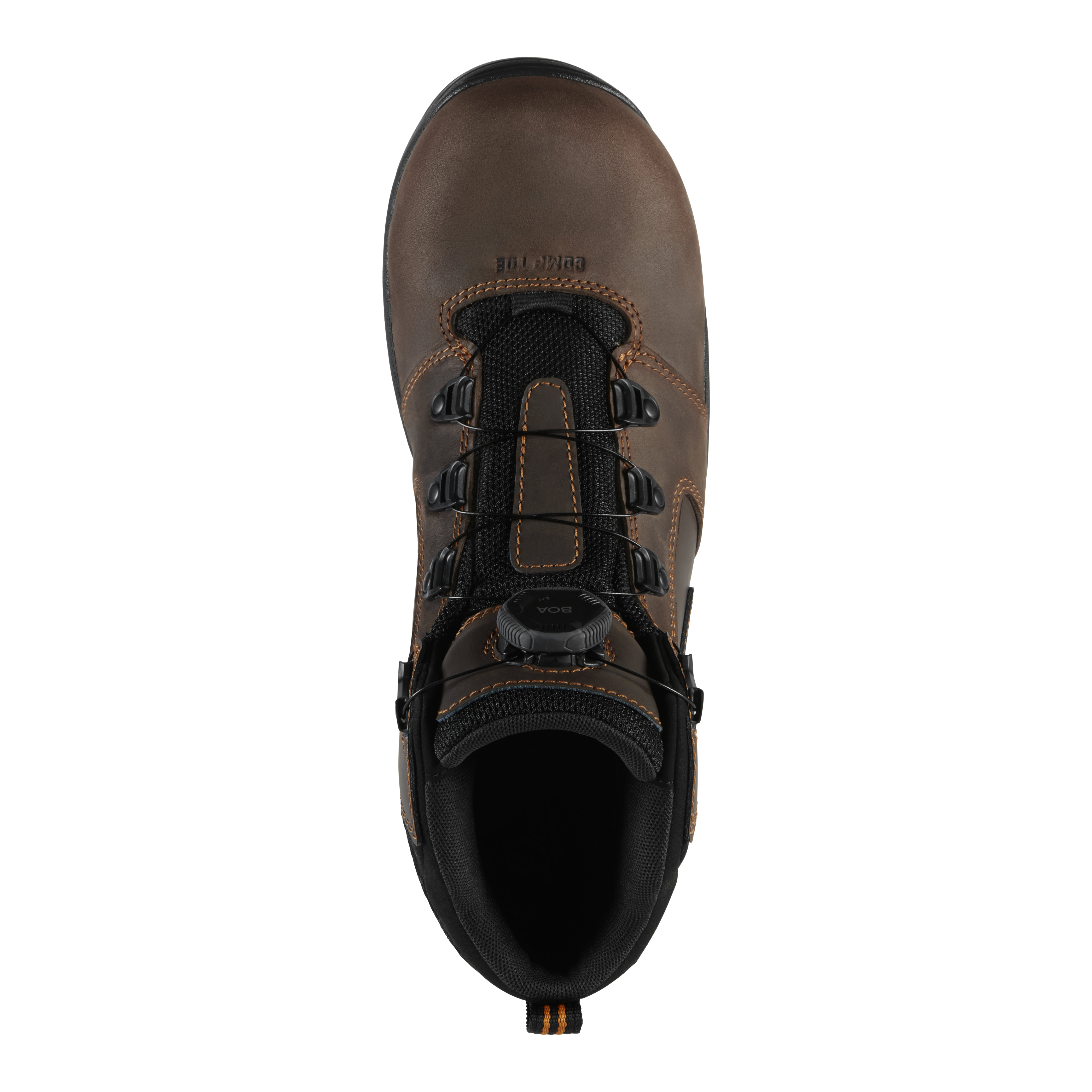 Danner Men's Vicious BOA Brown & Orange Work Boot 13800