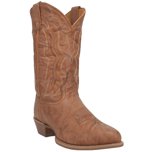 Botas de cuero Laredo para hombre arena vidrio tallado 68626 - Imagen 7 de 66