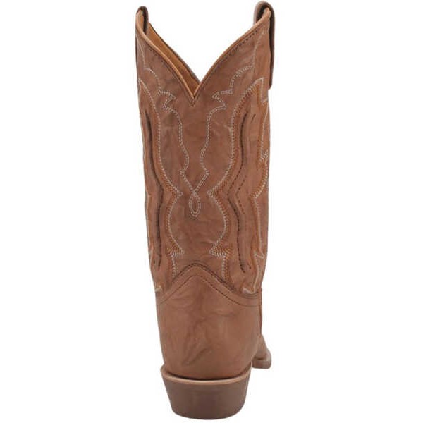 Botas de cuero Laredo para hombre arena vidrio tallado 68626 - Imagen 9 de 66