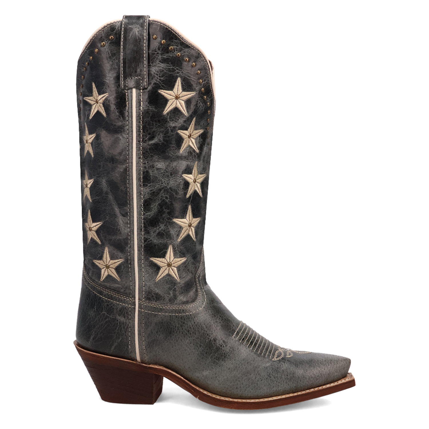 Laredo Ladies Serenade Blue Leather Western Boots 20015 - Picture 12 of 108