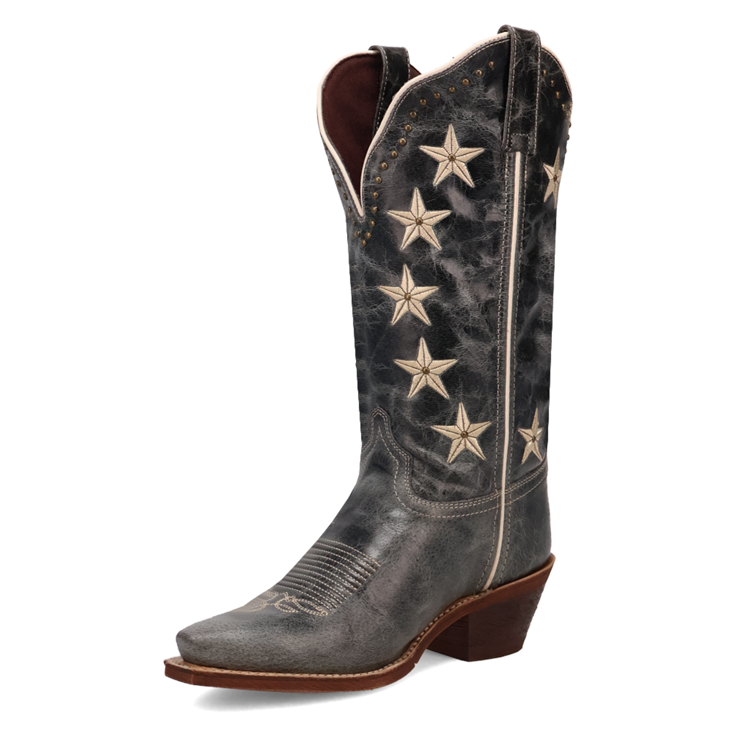 Laredo Ladies Serenade Blue Leather Western Boots 20015 - Picture 17 of 108