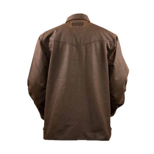 サンクス Outback Trading Company Kennedy Canyonland Brown Button Shirt