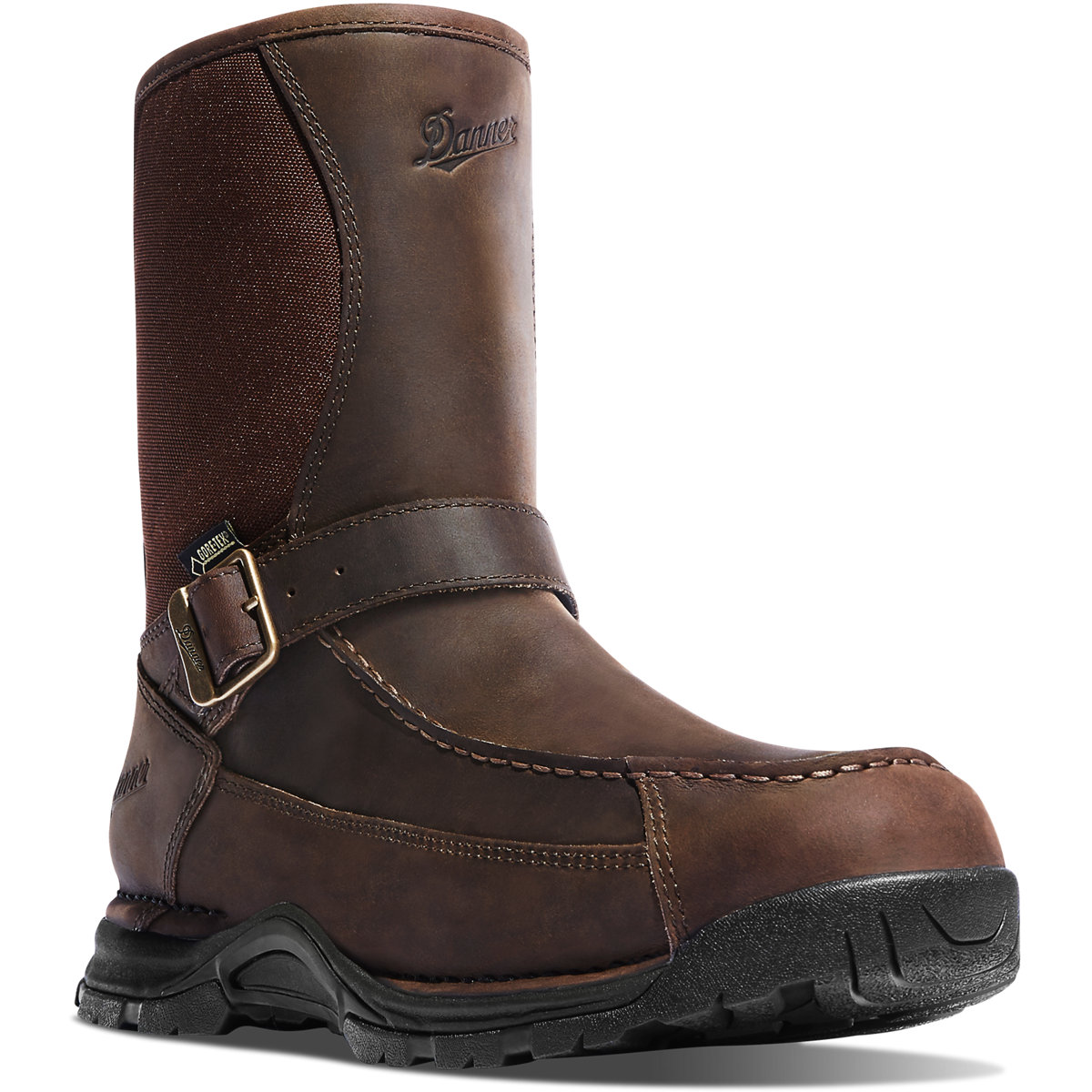 's Sharptail Rear Zip 10" Dark Brown Hunting Boots 45025