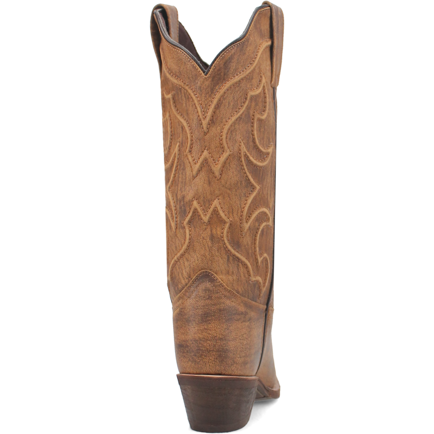 Laredo Ladies Reva Snip Toe Honey Brown Western Boots 54267 - Picture 14 of 99