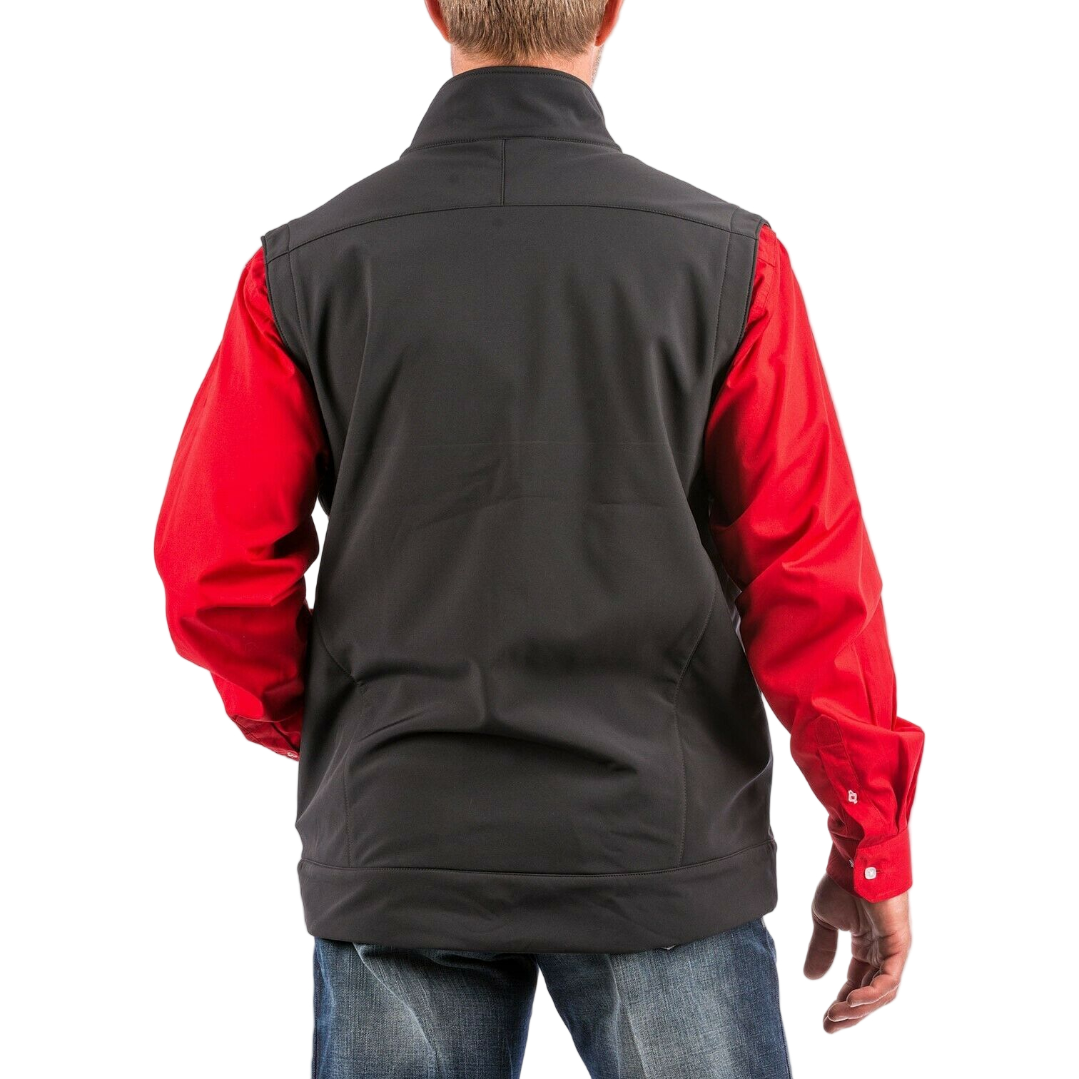 Cinch® Men's Black Concealed Carry Solid Bonded Vest MWV1082001