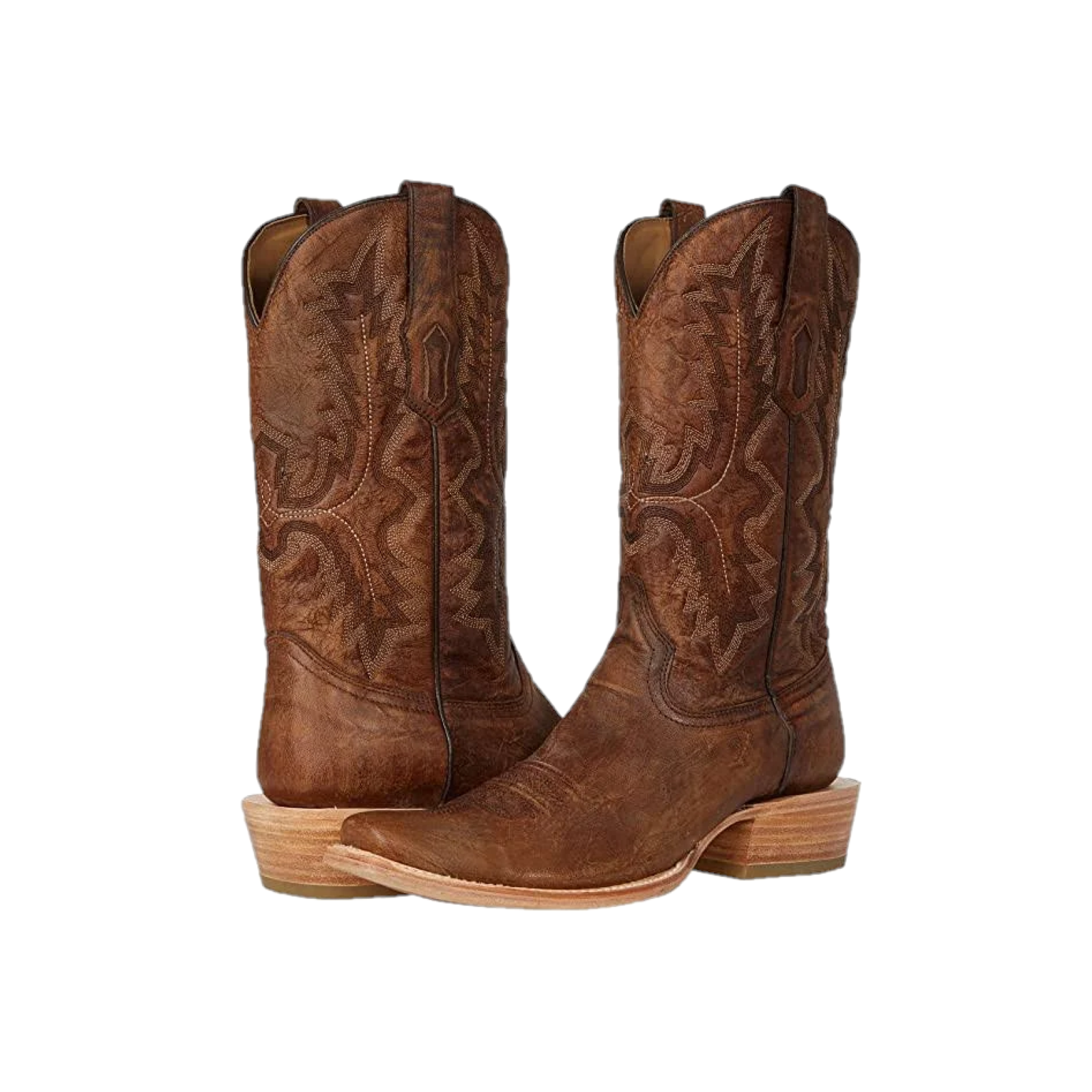 Corral® Men's Brown Embroidered Narrow Square Toe Boots A4229 - Picture 12 of 102