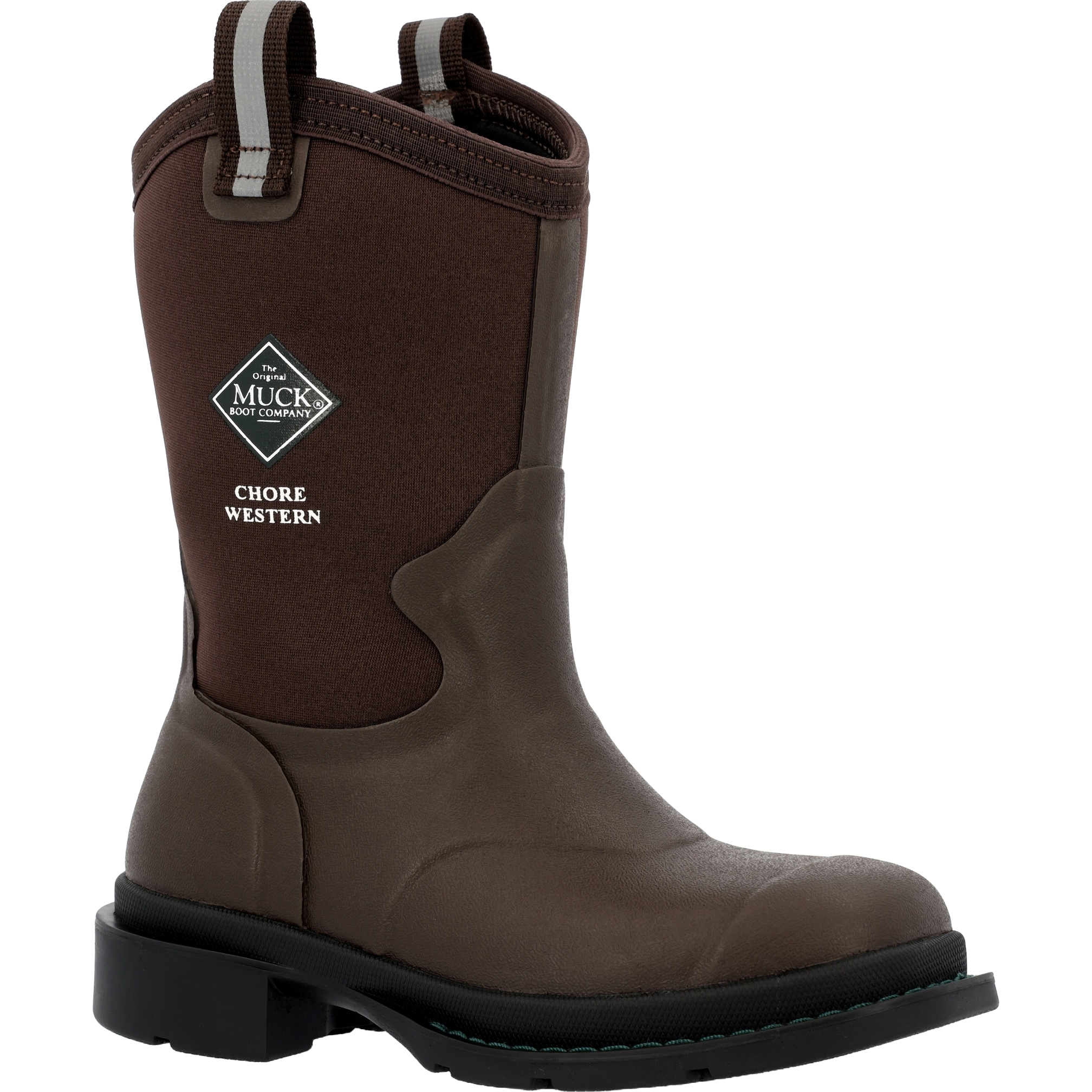 Muck Boot Company Big Kid's Brown Chore Western Boot MCHWY90
