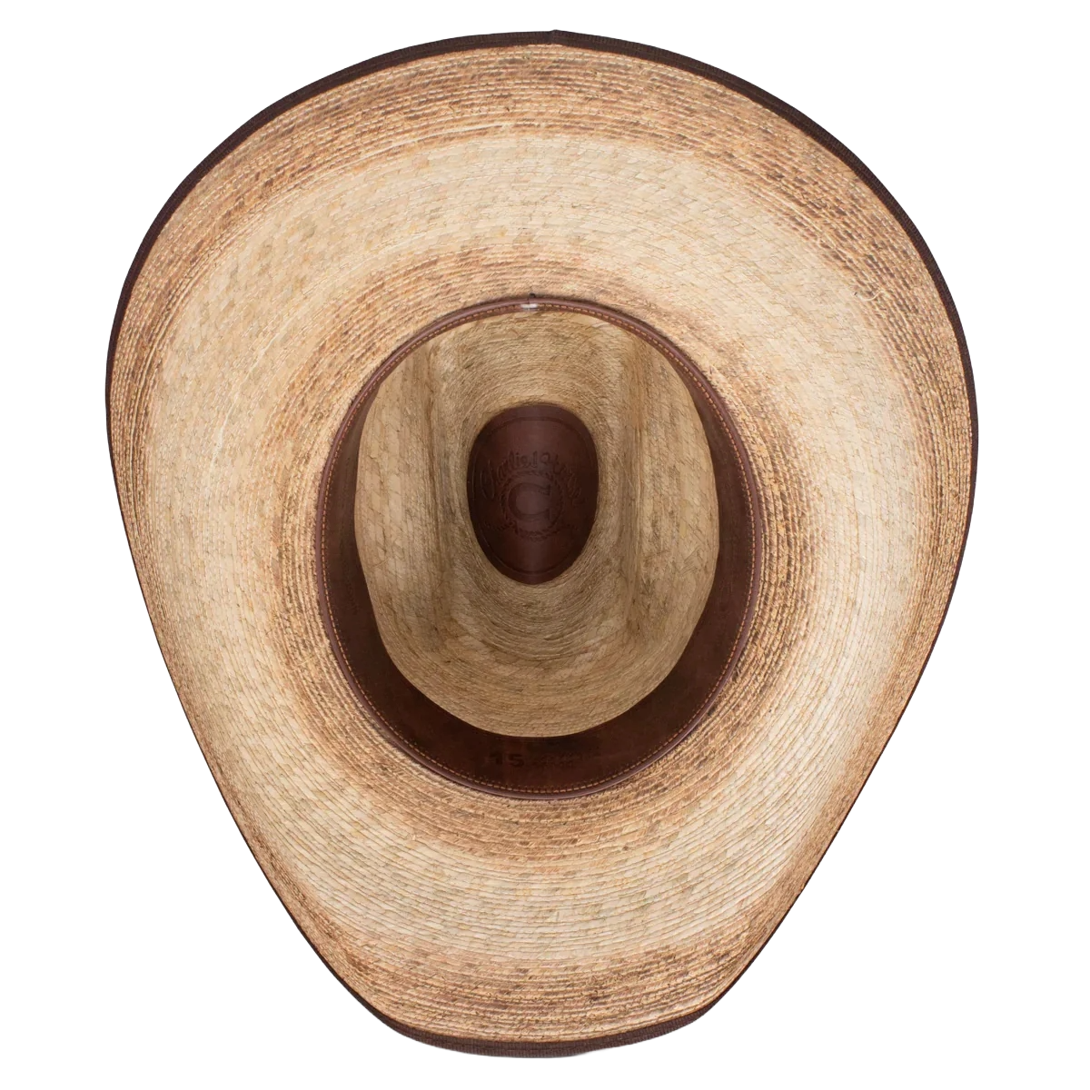 Charlie 1 Horse Ladies Comanche B Natural Burned Straw Hat CSCMCEB3041BB - Picture 11 of 54