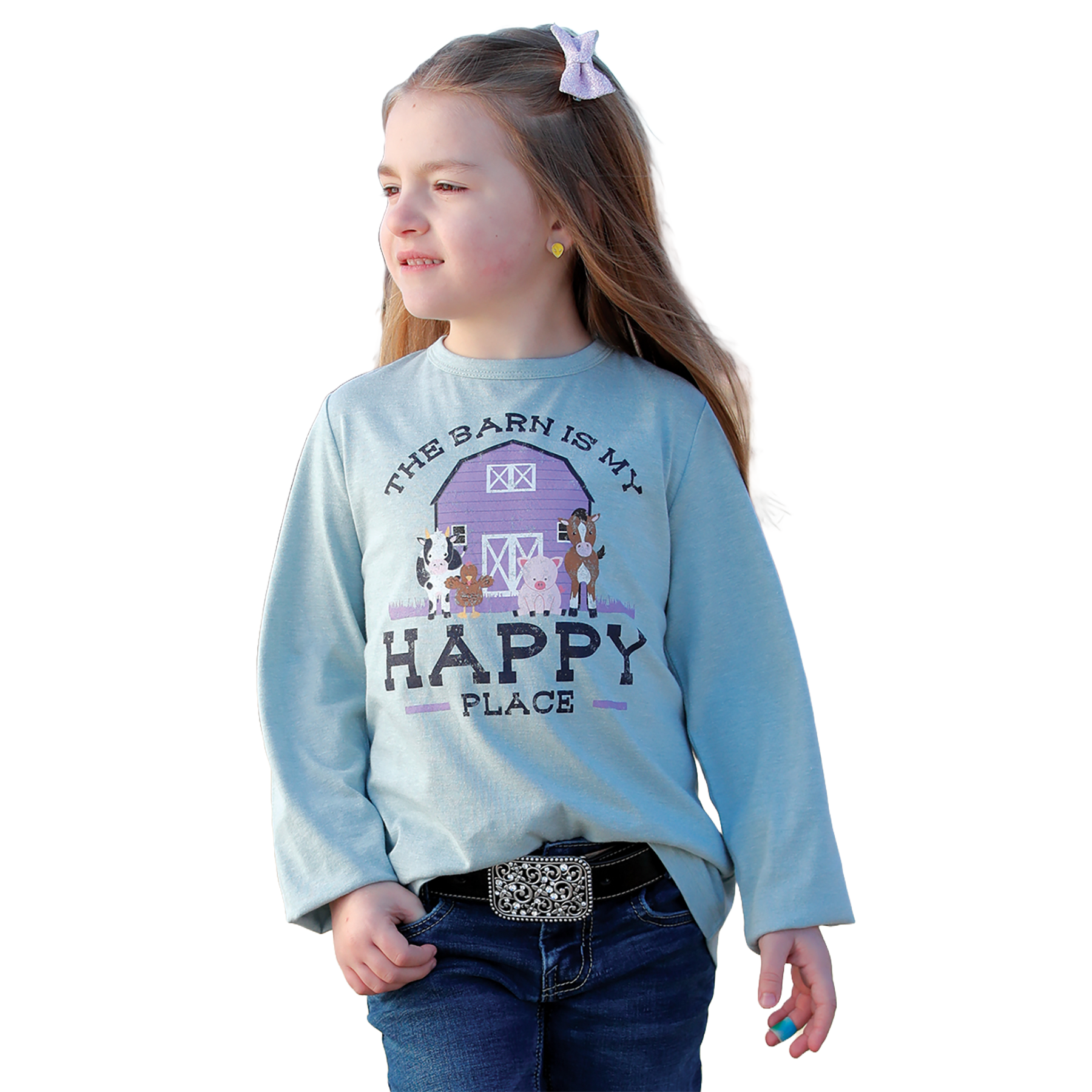 Cruel Denim Youth Girl's Happy Place Graphic T-Shirt CTK8990004 - Picture 2 of 5