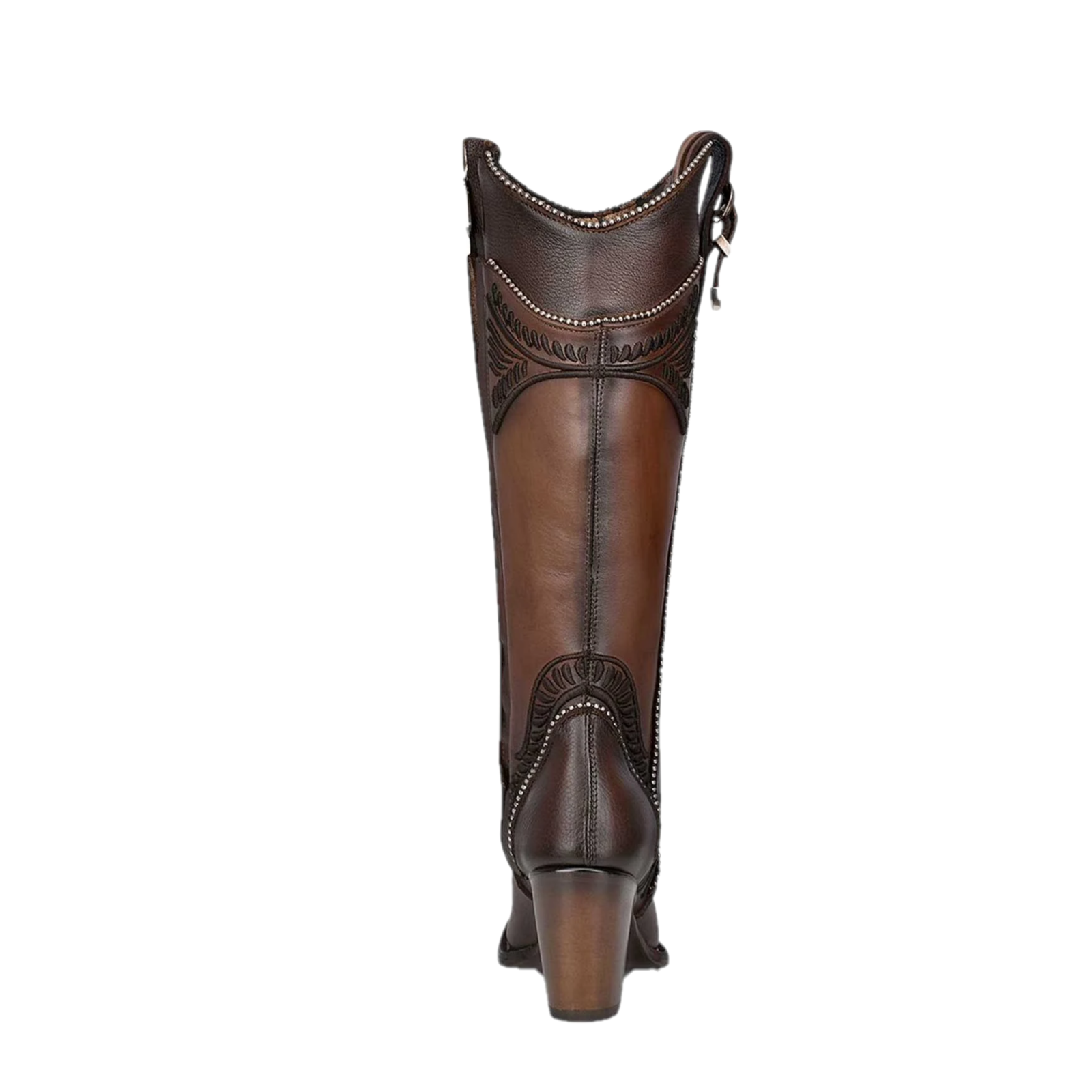 Cuadra Ladies Damasco Chocolate Embroidery Round Toe Boots CU583 - Picture 9 of 50