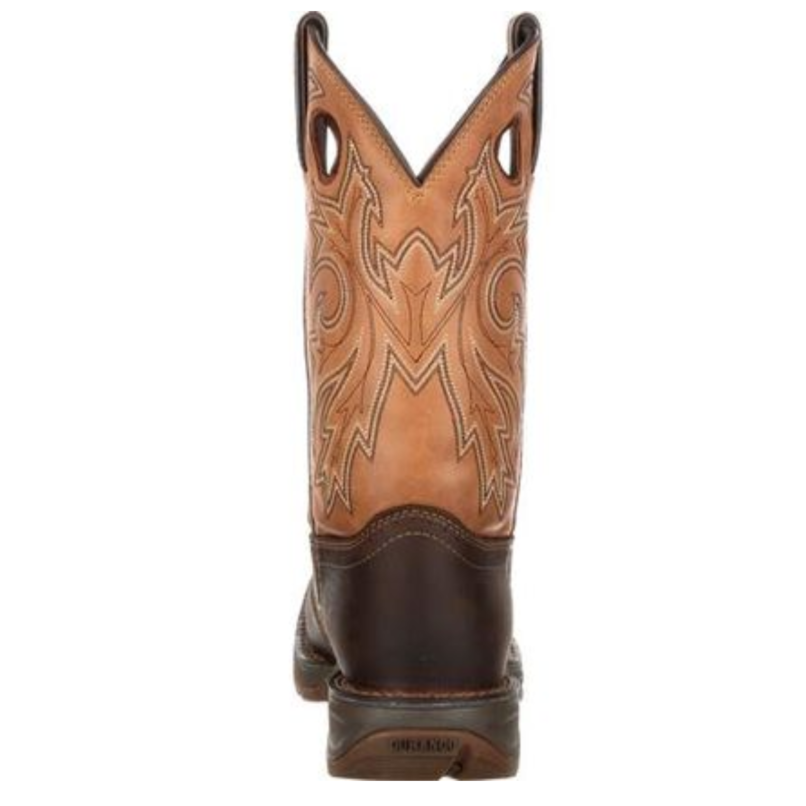 Durango® Men's Western 11" Brown & Tan Saddle Square Toe Boots DB4442 - Picture 9 of 90