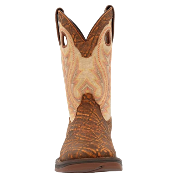 Durango Men's Elephant Print & Bone Tan Western Boot DDB0378 - Picture 12 of 91